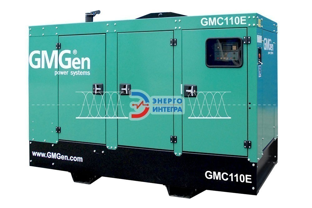 Дизельная электростанция GMGen&nbsp;GMC110E в кожухе фото № 1