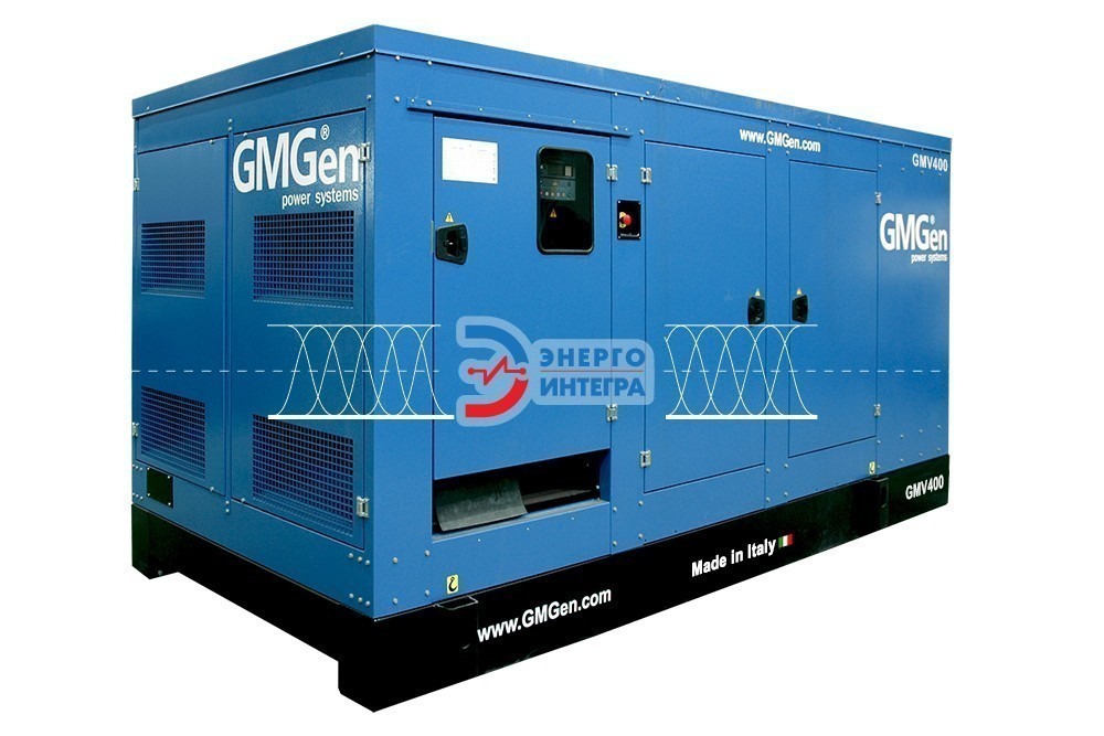 Дизельная электростанция GMGen&nbsp;GMV400 в кожухе фото № 1