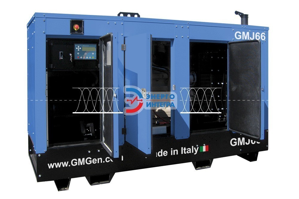 Дизельная электростанция GMGen&nbsp;GMJ165 в кожухе фото № 2