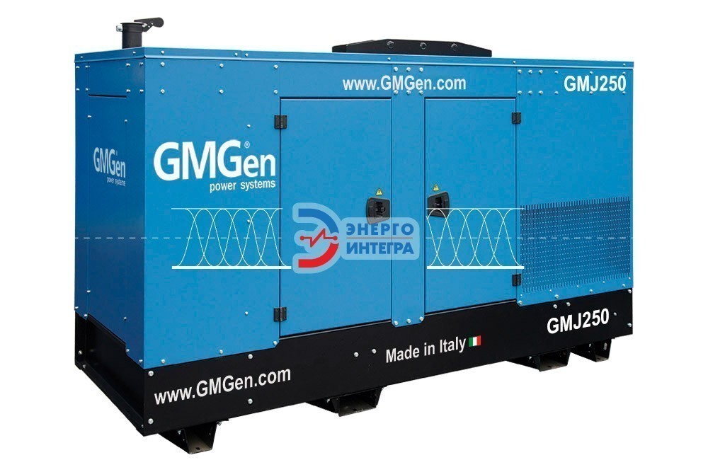 Дизельная электростанция GMGen&nbsp;GMJ250 в кожухе фото № 2