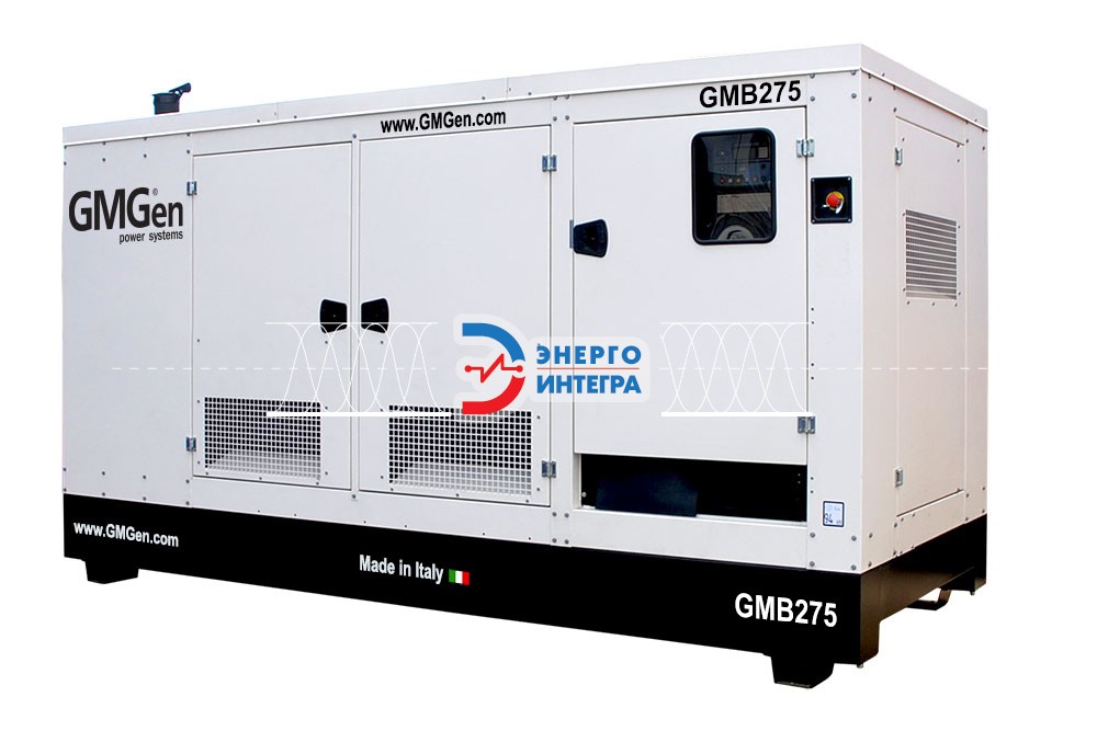 Дизельная электростанция GMGen&nbsp;GMB275 в кожухе фото № 1