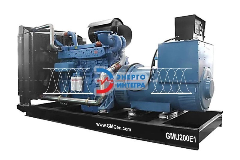 Дизельная электростанция GMGen&nbsp;GMU200E1 в контейнере фото № 2