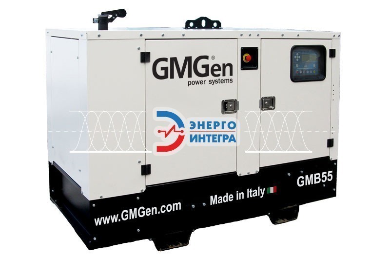 Дизельная электростанция GMGen&nbsp;GMB55 в кожухе фото № 1
