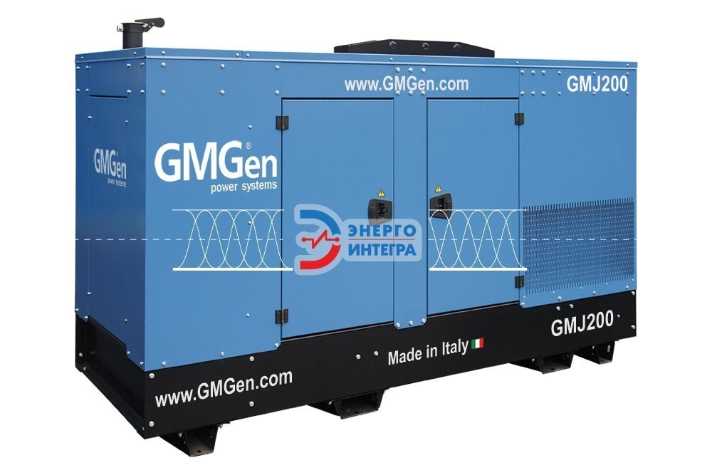 Дизельная электростанция GMGen&nbsp;GMJ200 в кожухе фото № 2