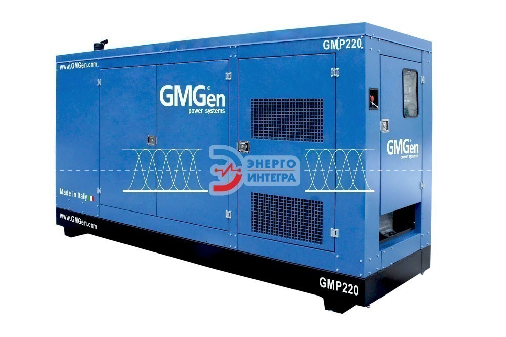 Дизельная электростанция GMGen&nbsp;GMP220 в кожухе фото № 2