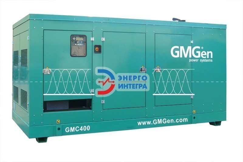 Дизельная электростанция GMGen&nbsp;GMC400 в кожухе фото № 1