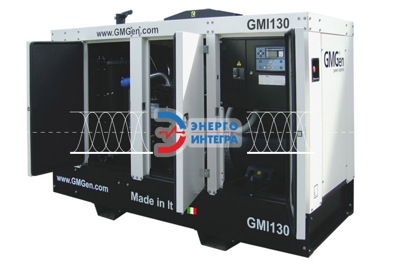 Дизельная электростанция GMGen&nbsp;GMI130 в кожухе фото № 2