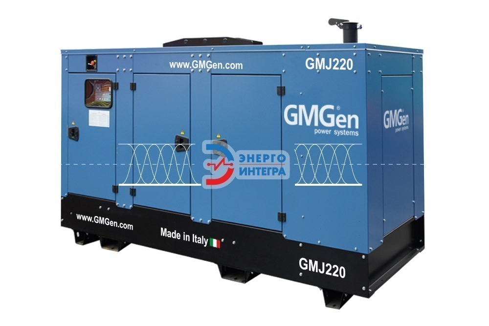 Дизельная электростанция GMGen&nbsp;GMJ220 в кожухе фото № 1