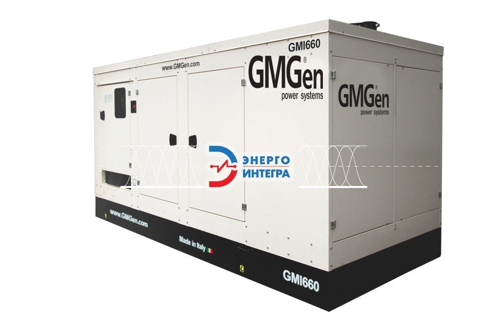 Дизельная электростанция GMGen&nbsp;GMI660 в кожухе фото № 2