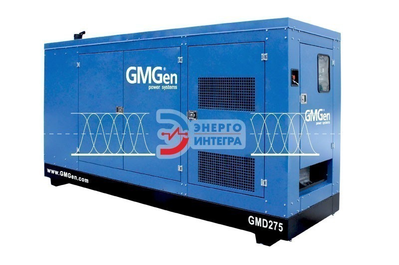 Дизельная электростанция GMGen&nbsp;GMD275 в кожухе фото № 1