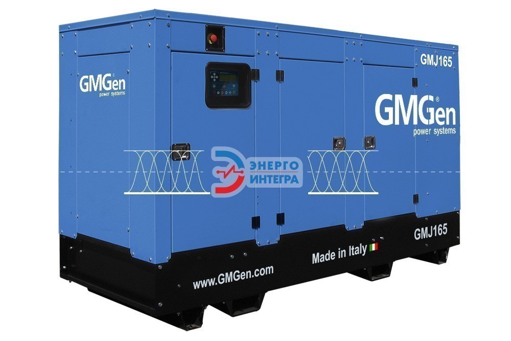 Дизельная электростанция GMGen&nbsp;GMJ165 в кожухе фото № 1