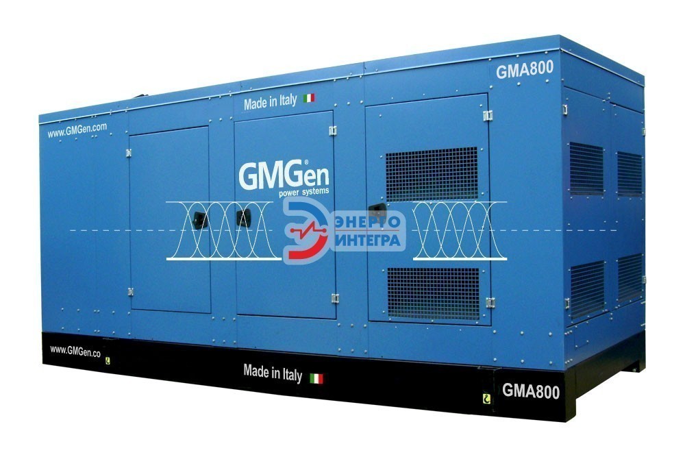 Дизельная электростанция GMGen&nbsp;GMA800 в кожухе фото № 1