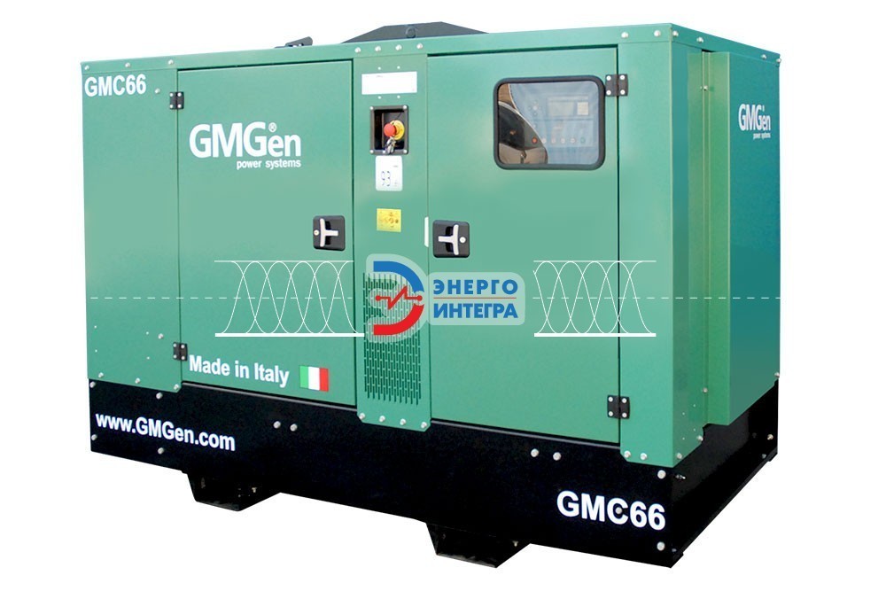 Дизельная электростанция GMGen GMC66 в кожухе фото № 1