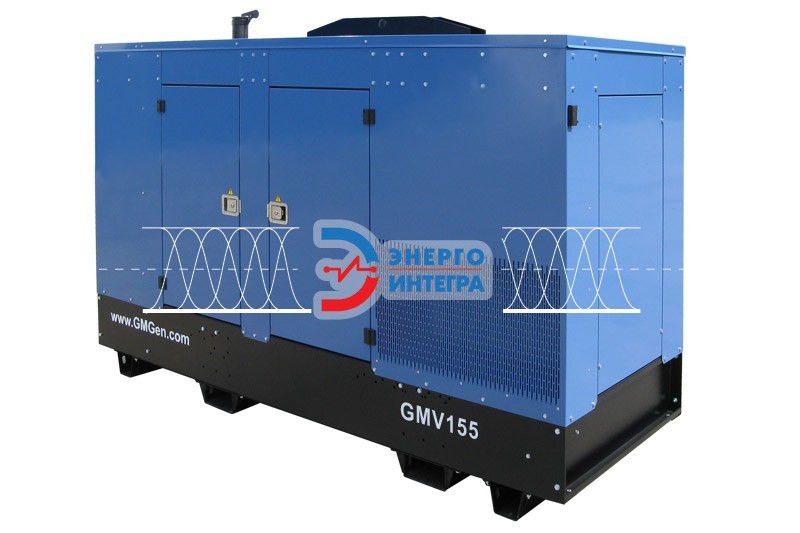 Дизельная электростанция GMGen&nbsp;GMV155 в кожухе фото № 2