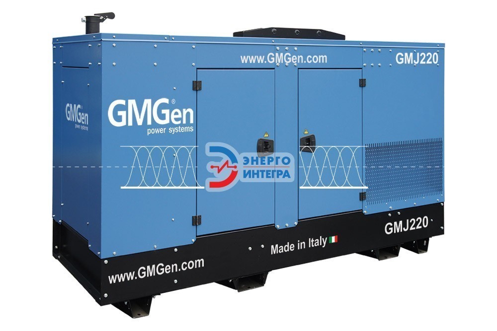Дизельная электростанция GMGen&nbsp;GMJ220 в кожухе фото № 2
