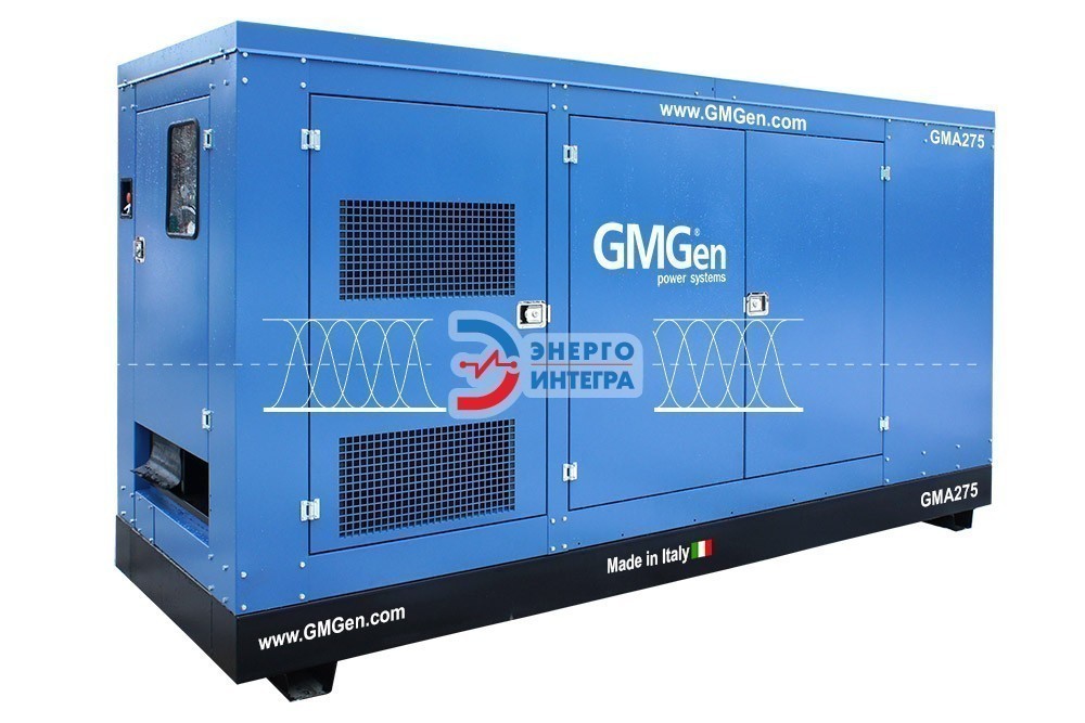 Дизельная электростанция GMGen&nbsp;GMA275 в кожухе фото № 2