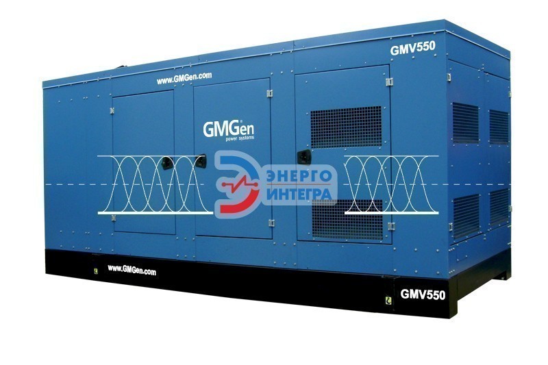 Дизельная электростанция GMGen&nbsp;GMV550 в кожухе фото № 2