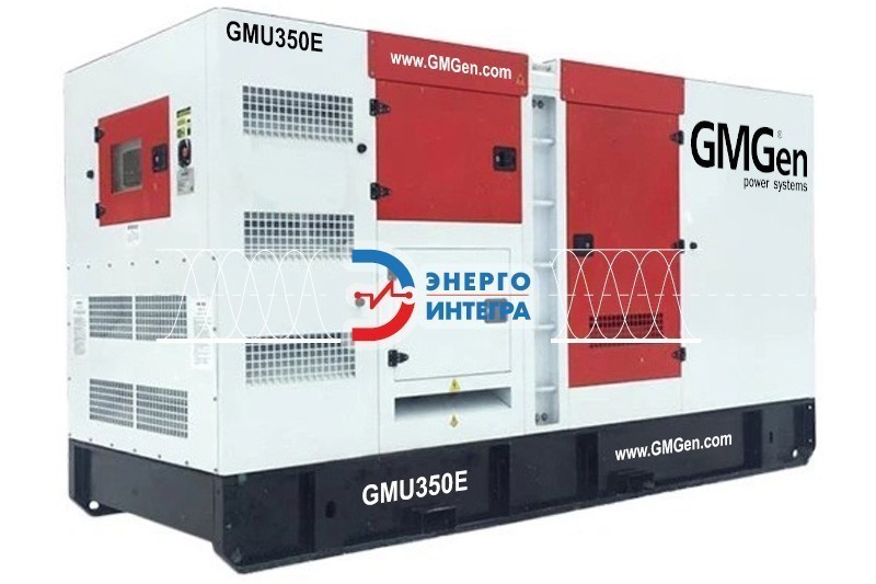 Дизельная электростанция GMGen&nbsp;GMU350E в кожухе фото № 1
