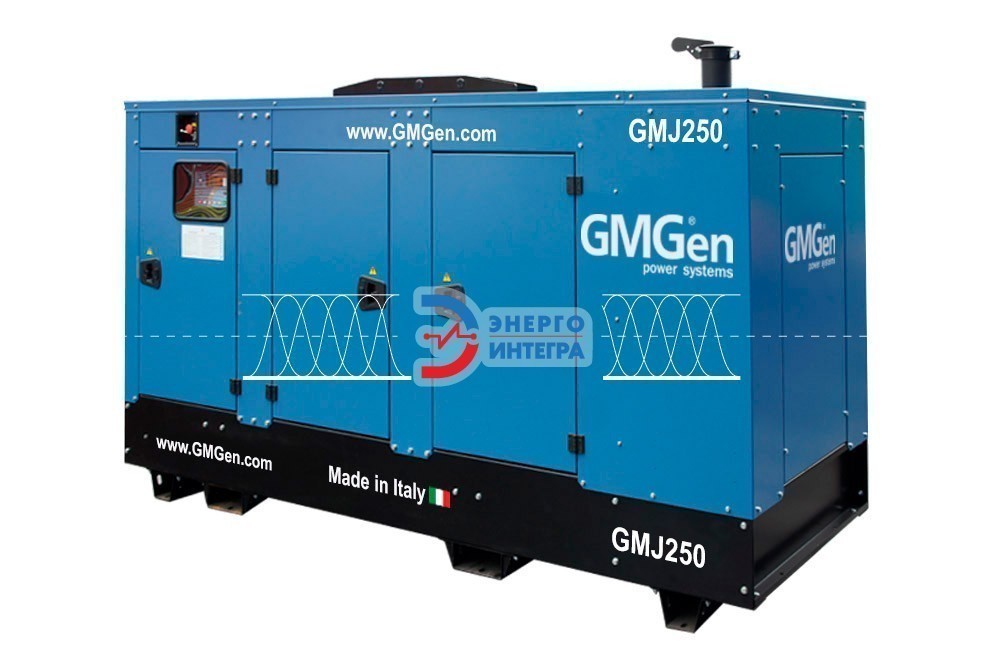 Дизельная электростанция GMGen&nbsp;GMJ250 в кожухе фото № 1