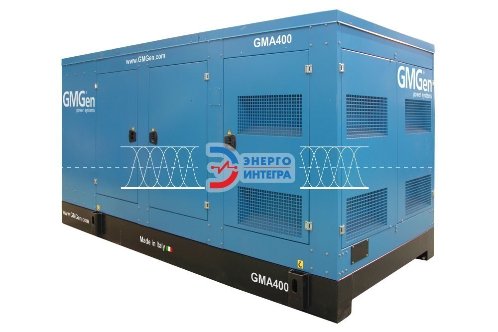 Дизельная электростанция GMGen&nbsp;GMA400 в кожухе фото № 1
