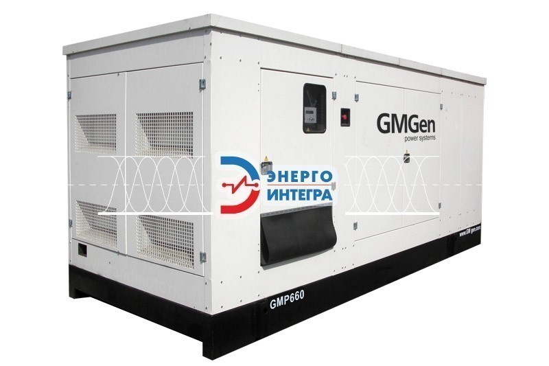 Дизельная электростанция GMGen&nbsp;GMP660 в кожухе фото № 2