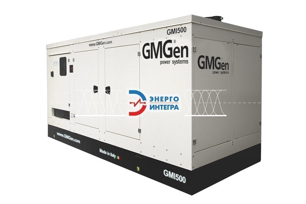 Дизельная электростанция GMGen&nbsp;GMI500 в кожухе фото № 2