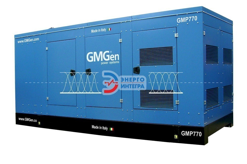 Дизельная электростанция GMGen&nbsp;GMP770 в кожухе фото № 1