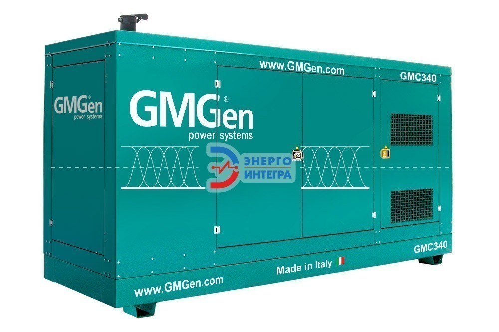 Дизельная электростанция GMGen&nbsp;GMC340 в кожухе фото № 2