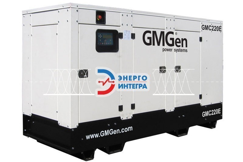 Дизельная электростанция GMGen&nbsp;GMC220E в кожухе фото № 1