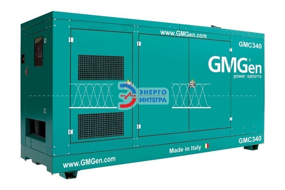 Дизельная электростанция GMGen&nbsp;GMC340 в кожухе фото № 1