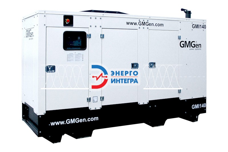 Дизельная электростанция GMGen&nbsp;GMI140 в кожухе фото № 1