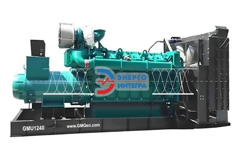Дизельная электростанция GMGen&nbsp;GMU1240 в контейнере фото № 2