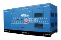 Дизельная электростанция GMGen&nbsp;GMA770 в кожухе